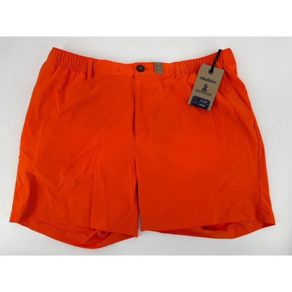 Chubbies Everywear Shorts Mens XXL The Orange Peels  6" Inseam NWT - Picture 1 of 12